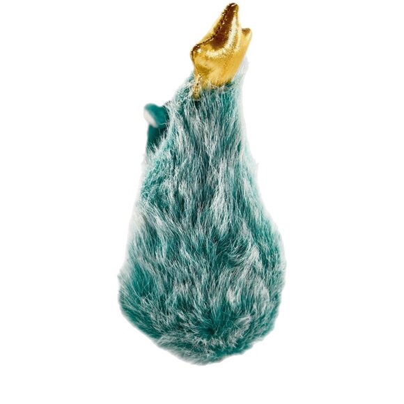 Vtg Applause Teal Green Squirrel Plush Fir Tree Star on Tail 1986 Stuffed Toy - Picture 9 of 13